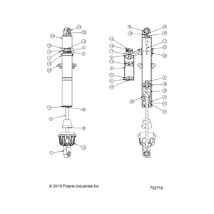 0-Ring 5Mm Id X 2Mm 1600073 by Polaris 1801031 OEM Hardware P1801031 Off Road Express