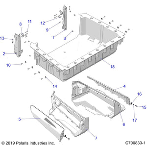 1/4 Turn Retainer, 6 Mm, Steel by Polaris 7710634 OEM Hardware P7710634 Off Road Express