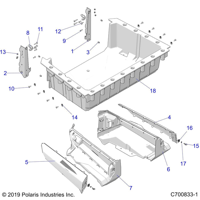 1/4 Turn Retainer, 6 Mm, Steel by Polaris