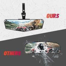 1.5-2inch Rearview Mirror for Polaris RZR/Pioneer/Talon/ X3/ CFMOTO/Kawasaki by Kemimoto B0106-06101BK Rear View Mirror B0106-06101BK Kemimoto