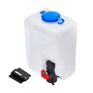 1.5L Universal Car Windshield Washer Pump Reservoir Bottle Kit by Kemimoto FTVWW008 None FTVWW008 Kemimoto