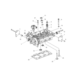 1 Hole Head Gasket by Polaris 3040097 OEM Hardware P3040097 Off Road Express