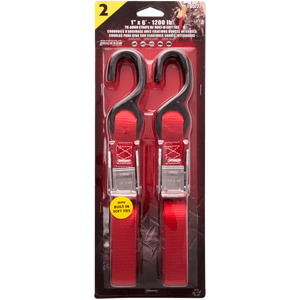 1" X 6' Tie-Downs With Built-In Soft Ties By Erickson 5727 Tie Down Strap 3920-0407 Parts Unlimited