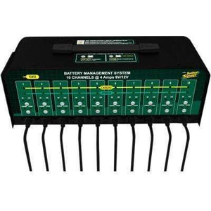 10 Bank Charging Station by Battery Tender 021-0134-DL-WH Battery Charger 56-1091 Western Powersports Drop Ship