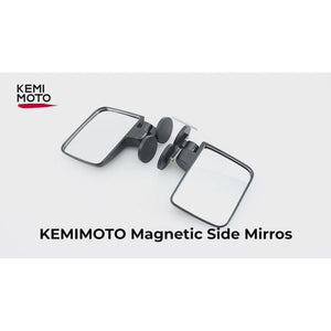 114Lbs Magnetic Side Mirrors for Tractors, Lawn Mover, UTV, ATV by Kemimoto B0106-16001BK Side View Mirror B0106-16001BK Kemimoto