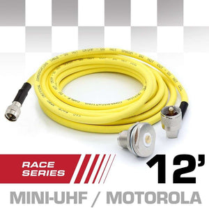 12 Ft Motorola Antenna Coax Cable Kit - Race Series - by Rugged Radios by Rugged Radios NMO-RACE-12C-MOTO Antenna Cable 01039374005484 Rugged Radios