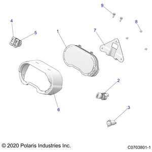 12V Outlet by Polaris 4012393 OEM Hardware P4012393 Off Road Express