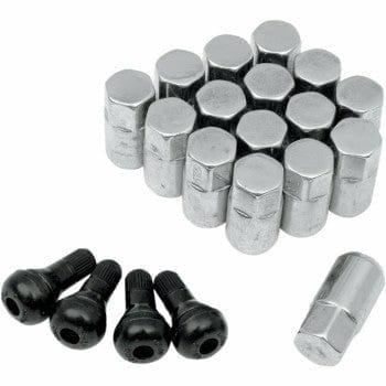 16/Pack 12Mmx1.50 Lug Nuts Chrome by Moose Utility