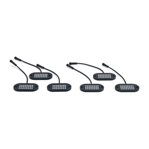 187 Style Rock Lights 2.0 w/ Control Harness by 5150 Whips WH-2202 Rock Lights WH-2202 Trinity Racing 6 Pod