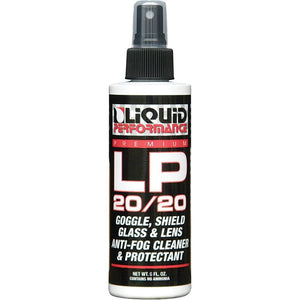 20/20 Anti-Fog Cleaner & Protectant 4Oz by Liquid Performance 0734 Anti-Fog 80-0226 Western Powersports