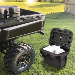 20L Cargo Storage Device Bed Box for Polaris Ranger/ General by Kemimoto B0113-01201BK Cargo Box B0113-01201BK Kemimoto