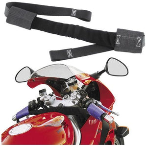 28" Black Bar-Harness Handlebar Tie-Down By Canyon Dancer 33505 Loop Strap 3920-0060 Parts Unlimited