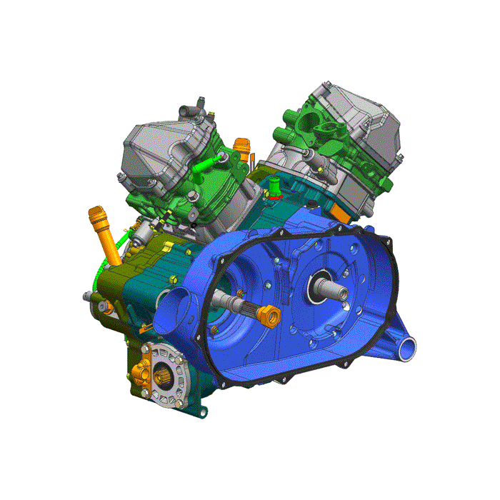 2V91Y-U10 Long Block by CF Moto