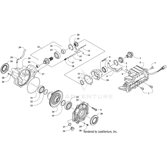 2X 4X Actuator Asm By Arctic Cat