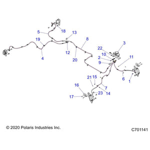 3/4 Bore Master Cylinder Assemb by Polaris 1912822 OEM Hardware P1912822 Off Road Express