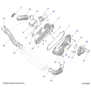 3.75,Ss by Polaris 7080907 OEM Hardware P7080907 Off Road Express