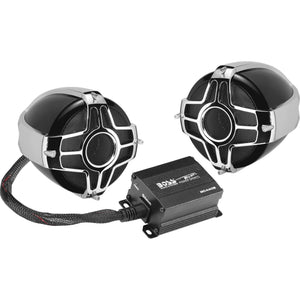 3" Handlebar Mount 600W 2-Speaker System by Boss Audio MC440B Speaker Kit 63-8039 Western Powersports
