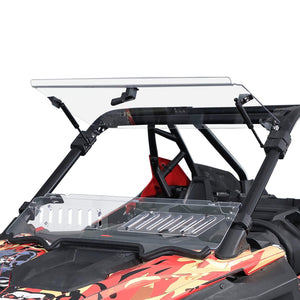 3-in-1 Folding Half Windshield for RZR PRO XP/ PRO XP 4 (2020-2023) by Kemimoto B0110-11801CL Folding Windshield B0110-11801CL Kemimoto