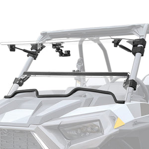 3-IN-1 Folding Windshield for Polaris RZR XP 1000 by Kemimoto B0110-06001CL Folding Windshield B0110-06001CL Kemimoto