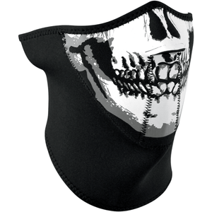 3-Panel Neoprene Half Mask By Zan Headgear WNFM002H3 Facemask 2503-0171 Parts Unlimited