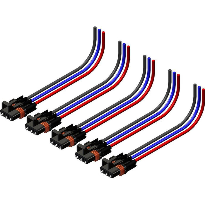 3-Pin Wire Harness 5/Pack Polaris by KFI