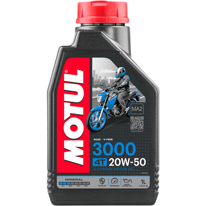 3000 Mineral 4T Engine Oil By Motul