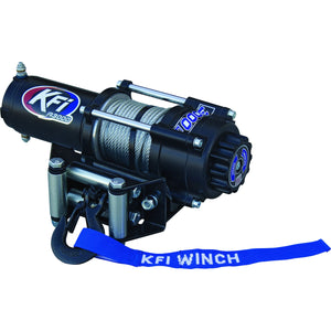 3000Lb Winch Kit by KFI A3000 3000 Winch 10-0102 Western Powersports Drop Ship