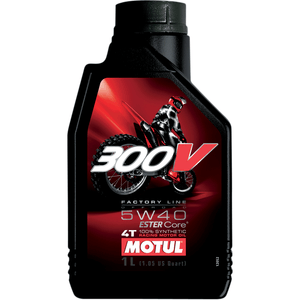 300V Factory Line Road Racing Synthetic 4T Engine Oil By Motul 104112 Engine Oil Synthetic 3601-0069 Parts Unlimited