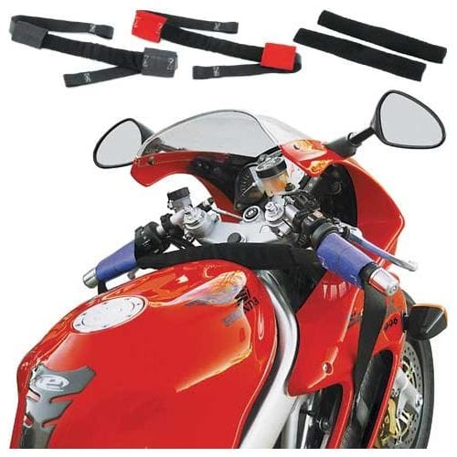 33" Red Bar-Harness Handlebar Tie-Down By Canyon Dancer