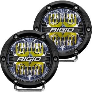 360-Series 4In Drive White Back Light/2 by Rigid 36117 Driving Light 652-36117 Western Powersports Drop Ship