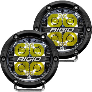 360-Series 4In Spot White Back Light/2 by Rigid 36113 Fog / Spot Light 652-36113 Western Powersports Drop Ship