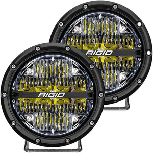 360-Series 6In Drive White Back Light/2 by Rigid 36204 Driving Light 652-36204 Western Powersports Drop Ship
