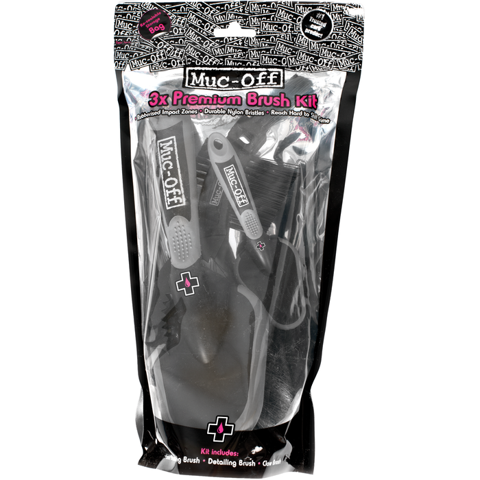 3X Brush Set by Muc-Off