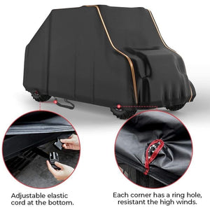 4-6 Seats Waterproof Cover For Polaris/ Can Am by Kemimoto B0111-02401 Storage Cover B0111-02401 Kemimoto