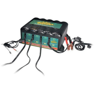 4 Bank Charging Station by Battery Tender 022-0148-DL-WH Battery Charger 56-1134 Western Powersports Drop Ship