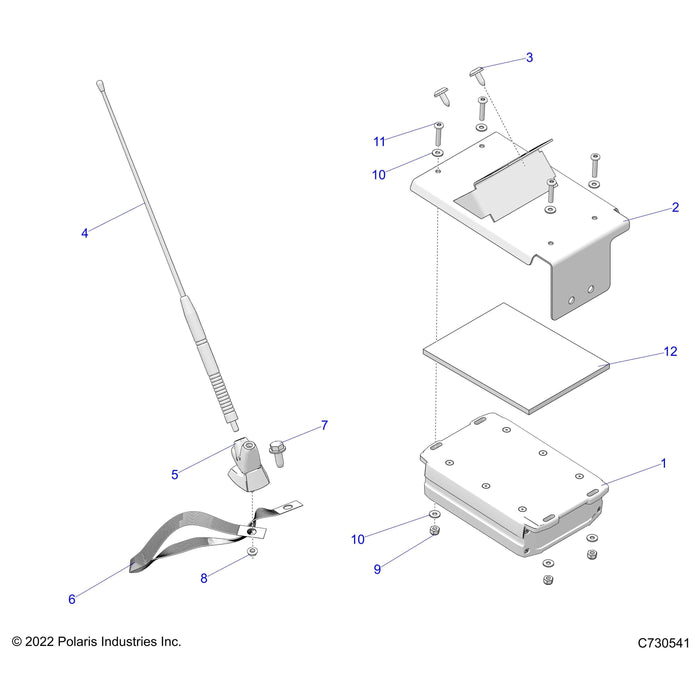 4-Channe Amp Assembly by Polaris