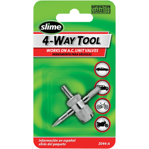 4-Way Valve Tool By Slime 2044-A Valve Core Tool 3810-0026 Parts Unlimited