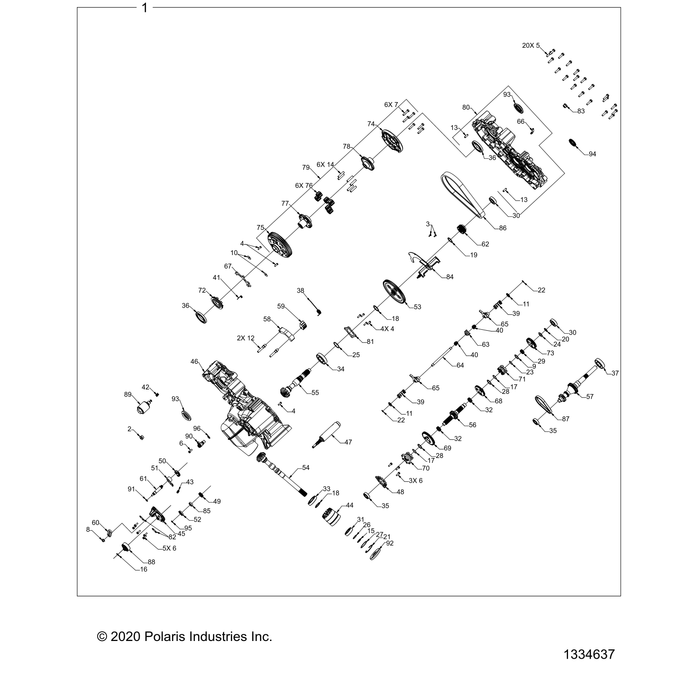 410876 - Cover Subassembly by Polaris