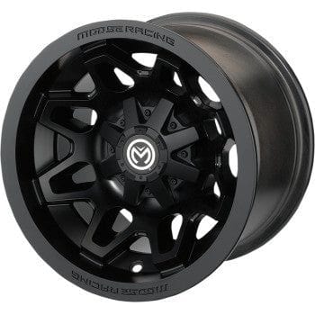 416X Wheel Black 12x8 - 4/136-4+4 by Moose Utility