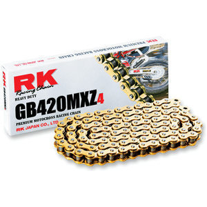 420 Mxz Chain By Rk GB420MXZ4-120 Rear Drive Chain 1221-0263 Parts Unlimited