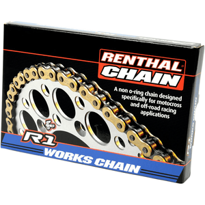 420 R1 Works Chain By Renthal C241 Rear Drive Chain R1-420-120 Parts Unlimited