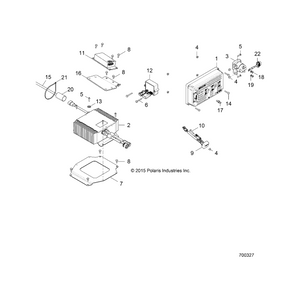 48V Contactor Assembly by Polaris 4012818 OEM Hardware P4012818 Off Road Express