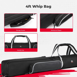 4FT Whip Lights Storage Bag by Kemimoto B0113-14101BK Whip Bag B0113-14101BK Kemimoto