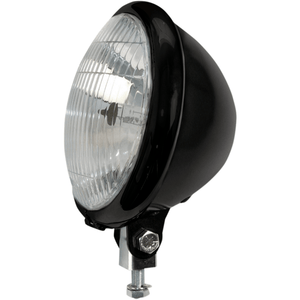 5-3/4" Bates-Style Headlight By Emgo 66-84151BSD Headlight 2001-1188 Parts Unlimited Drop Ship