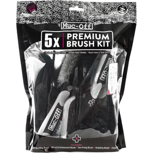 5 X Brush Set by Muc-Off MO-206 Cleaning Brush 38500321 Western Powersports