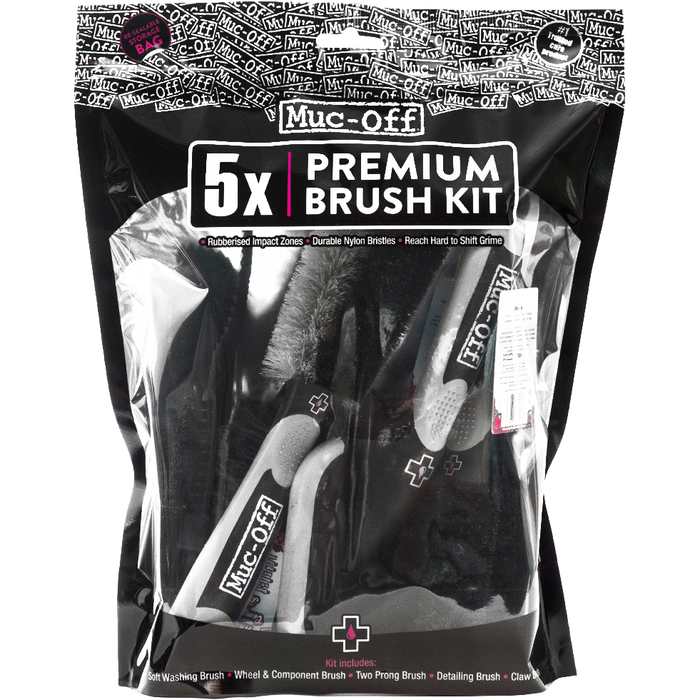 5 X Brush Set by Muc-Off