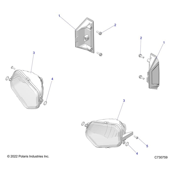 50 Watt Headlight Bulb by Polaris