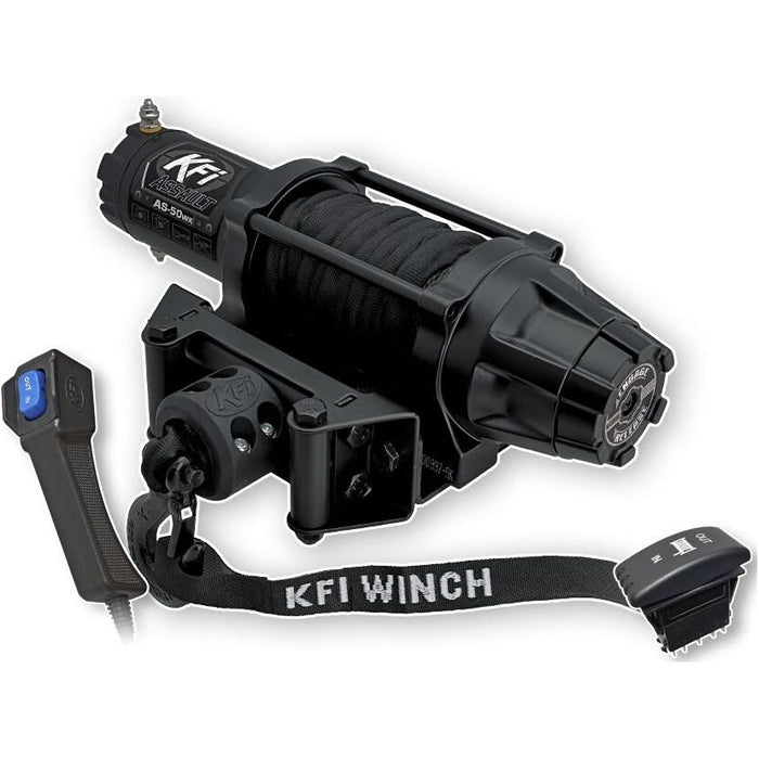 5000Lb Wide Assault Series Winch by KFI