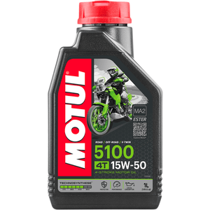 5100 Synthetic Blend 4T Engine Oil By Motul 104080 Engine Oil Semi Synthetic MOT48 Parts Unlimited Drop Ship