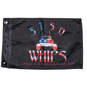 5150 Flag with American Logo by 5150 Whips American Flag Trinity Racing